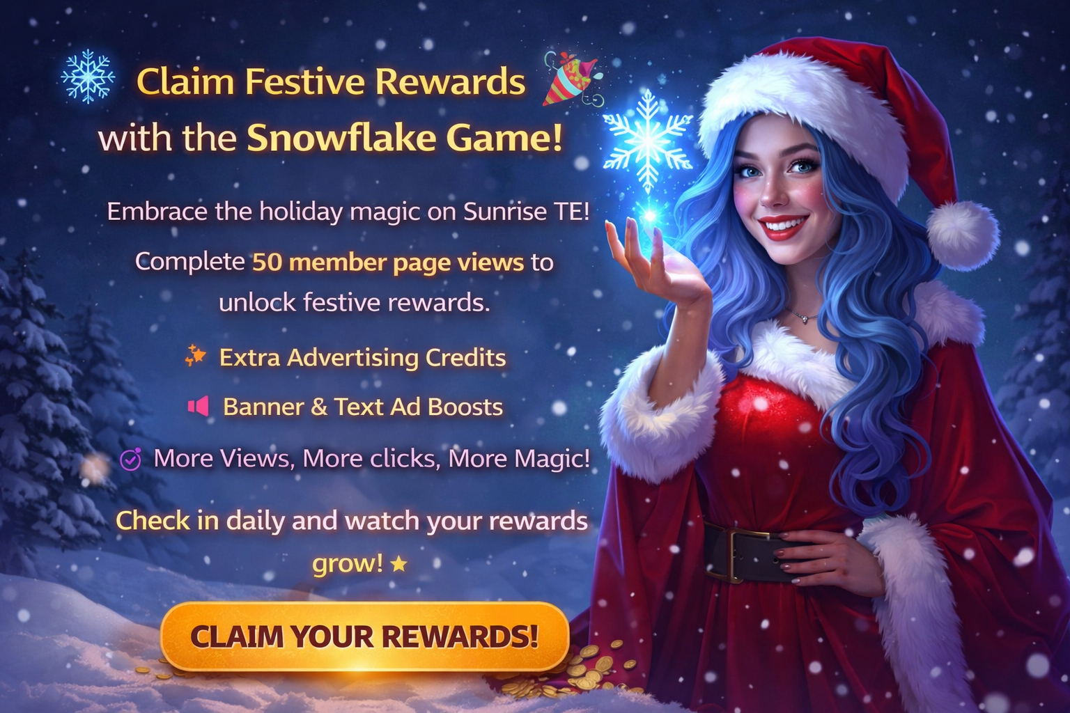 Sunrise TE Mystery Game Rewards