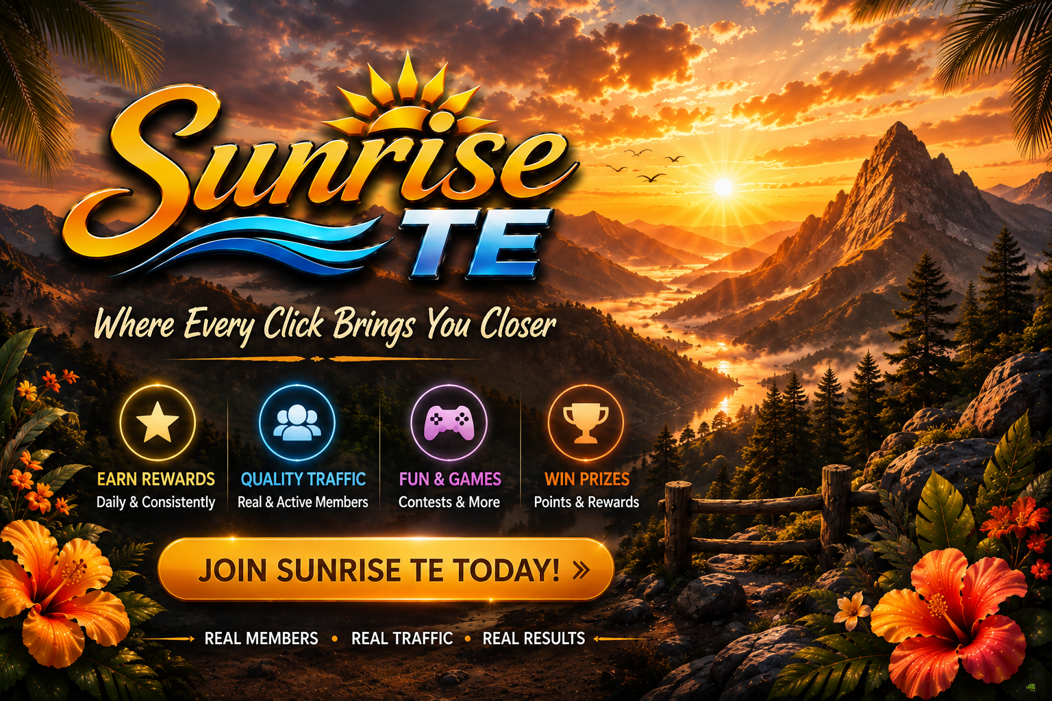 Sunrise TE - Where Every Click Brings You Closer
